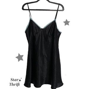 Blue lace mini dress